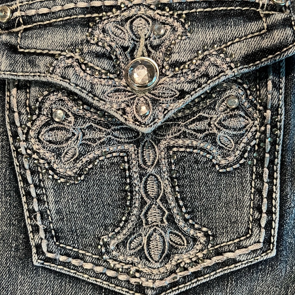 Blue Jean Capris